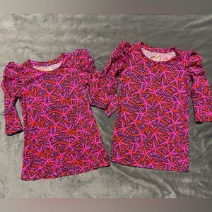 Lilly Pulitzer Pink and Red Coral Print dress